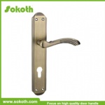 Silver color stainless steel sliding glass door handles